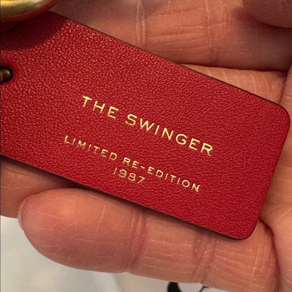 Coach Cherry Swinger Handbag New CZ492 - Picture 3 of 16